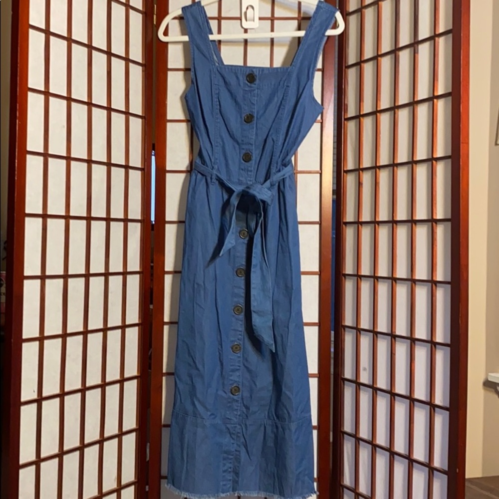 Who what wear chambray midi dress